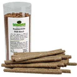 Knabbelsticks Puur, Hert 6 Knabbelsticks Puur, Hert -Benodigdheden Voor Huisdieren Winkel 0590019 2