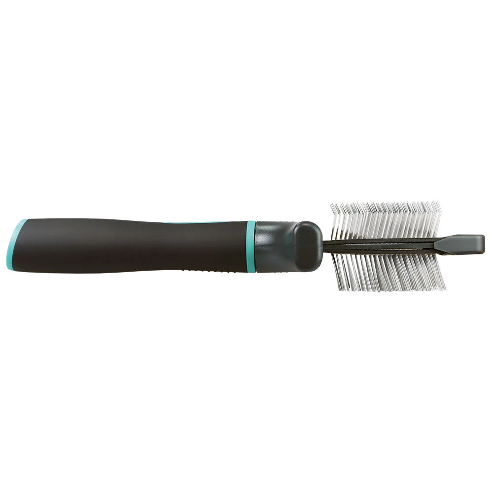 ANAH Flexibele Dubbele Honden-plukborstel 2 ANAH Flexibele Dubbele Honden-plukborstel - Afbeelding 2