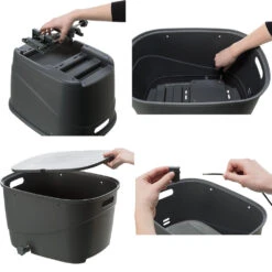 Kunststof Fietsmand Voor Op De Bagagedrager -Benodigdheden Voor Huisdieren Winkel 0740119 2