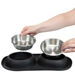 Dubbele Anti-knoeibak 5 Dubbele Anti-knoeibak -Benodigdheden Voor Huisdieren Winkel 0740172 2