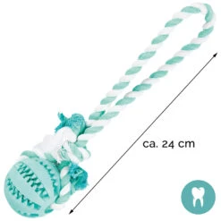 Tandverzorgingsbal Met Touw -Benodigdheden Voor Huisdieren Winkel 076022 2