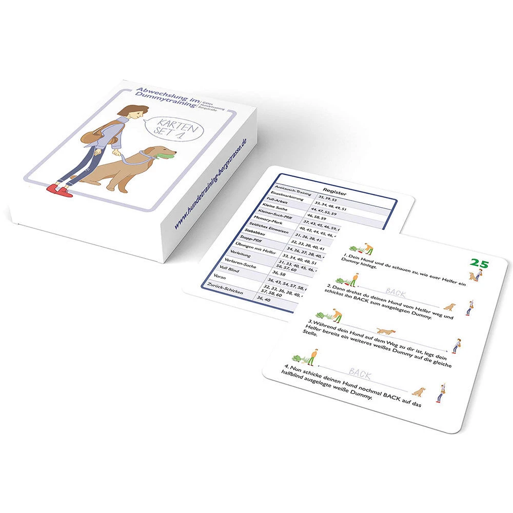 Afwisseling In De Apporteertraining (set Trainingskaarten) 2 Afwisseling In De Apporteertraining (set Trainingskaarten) - Afbeelding 2
