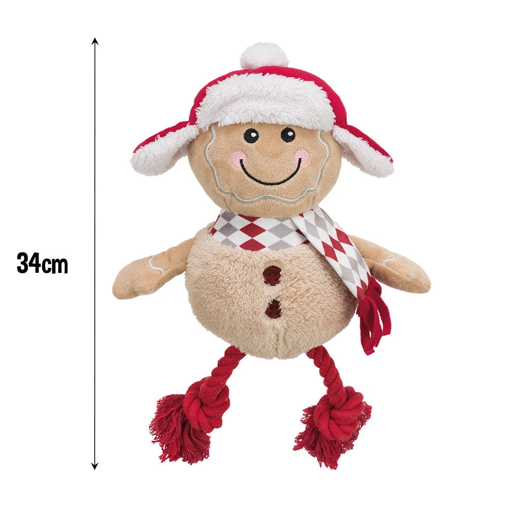 Hondenspeelgoed Peperkoekmannetje 2 Hondenspeelgoed Peperkoekmannetje - Afbeelding 2