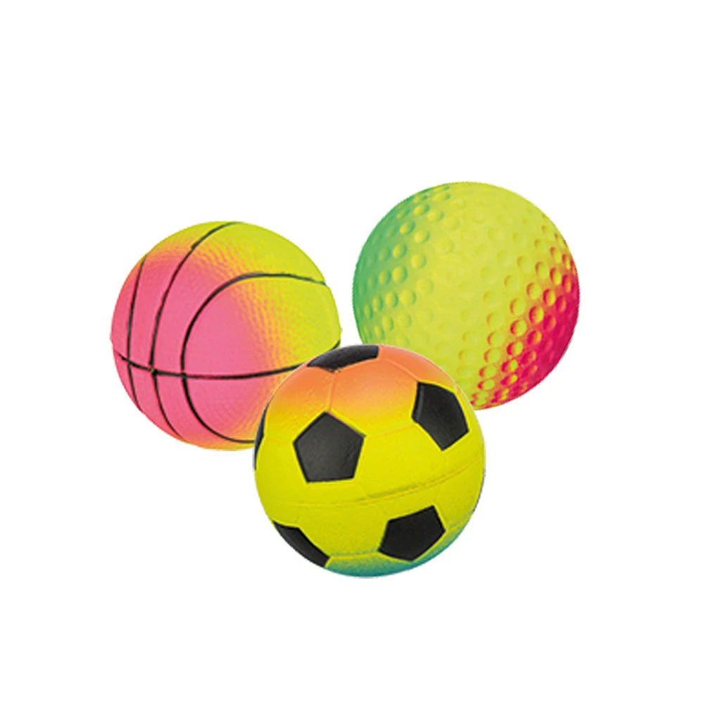 Neon Foamballen, 3 Stuks 2 Neon Foamballen, 3 Stuks - Afbeelding 2