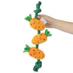 Pluchen Wortel Met Touw -Benodigdheden Voor Huisdieren Winkel 0760701 2