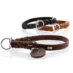 Hunter Solid Education Halsband, Kleur: Donkerbruin 7 Hunter Solid Education Halsband, Kleur: Donkerbruin -Benodigdheden Voor Huisdieren Winkel 0840020 3