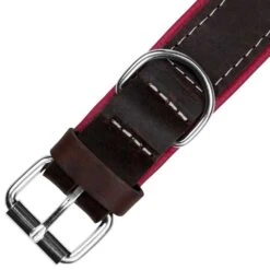 Schecker Hondenhalsband Moorfeuer, Kleur: Bruin/bessenrood -Benodigdheden Voor Huisdieren Winkel 0840063 3