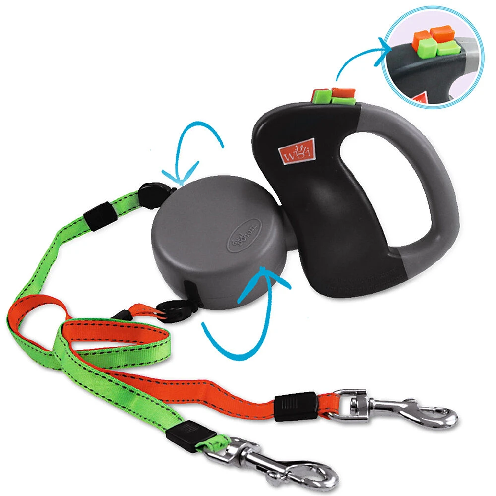 Wigzi Dual Doggie - Automatische Dubbele Lijn 3 Wigzi Dual Doggie - Automatische Dubbele Lijn - Afbeelding 3