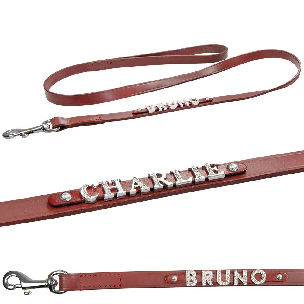 MyName Leren Riem, Rood 2 MyName Leren Riem, Rood - Afbeelding 2