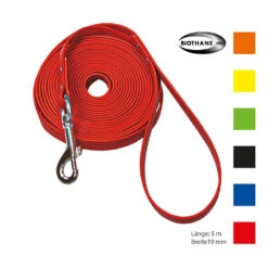 Biothane® Revierlijn Met Handlus, 5 M / 19 Mm
