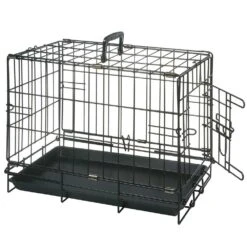 Honden Draaddoos - Zwart -