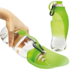 Honden-drinkfles Met Silicone-drinkblad