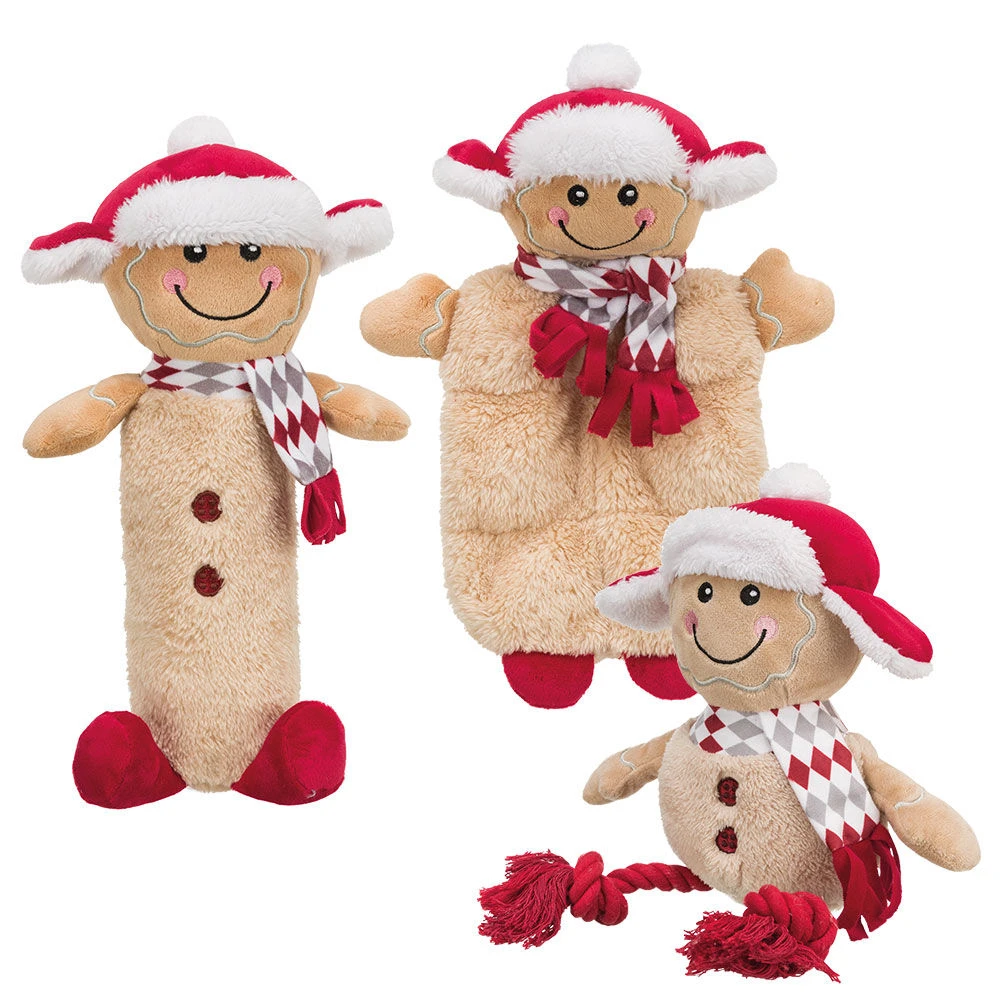 Hondenspeelgoed Peperkoekmannetje 1 Hondenspeelgoed Peperkoekmannetje