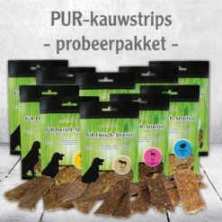 Kauwstrips Proefpakket Puur