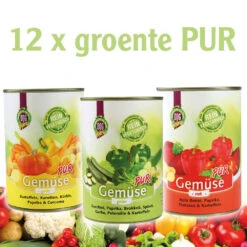 Puur Groente, Groen-rood-geel