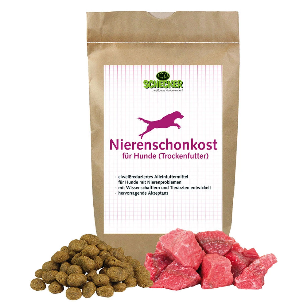 Schecker Dieetvoer Voor Honden Met Nierproblemen (droogvoer) 1 Schecker Dieetvoer Voor Honden Met Nierproblemen (droogvoer)
