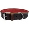 Schecker Hondenhalsband Moorfeuer, Kleur: Bruin/vuurrood