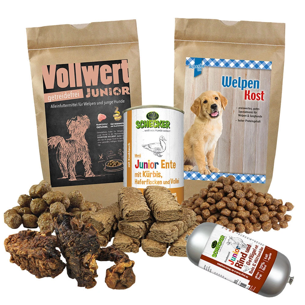 Schecker-introductiepakket - Voor Pups 1 Schecker-introductiepakket - Voor Pups